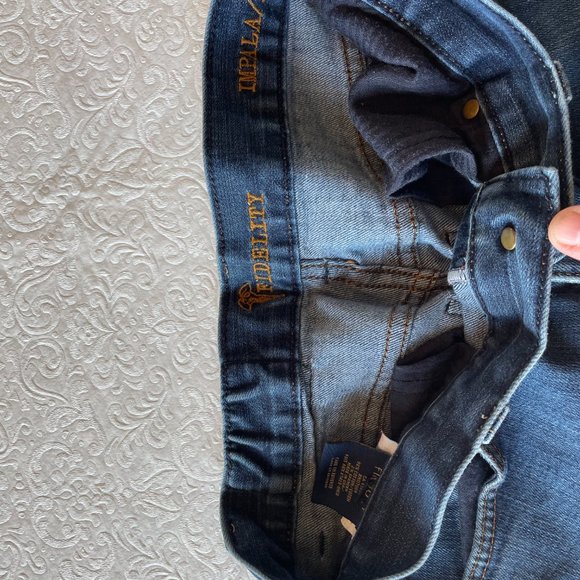 Fidelity Impala size 30 Blue Jeans Town Rise - Picture 4 of 4